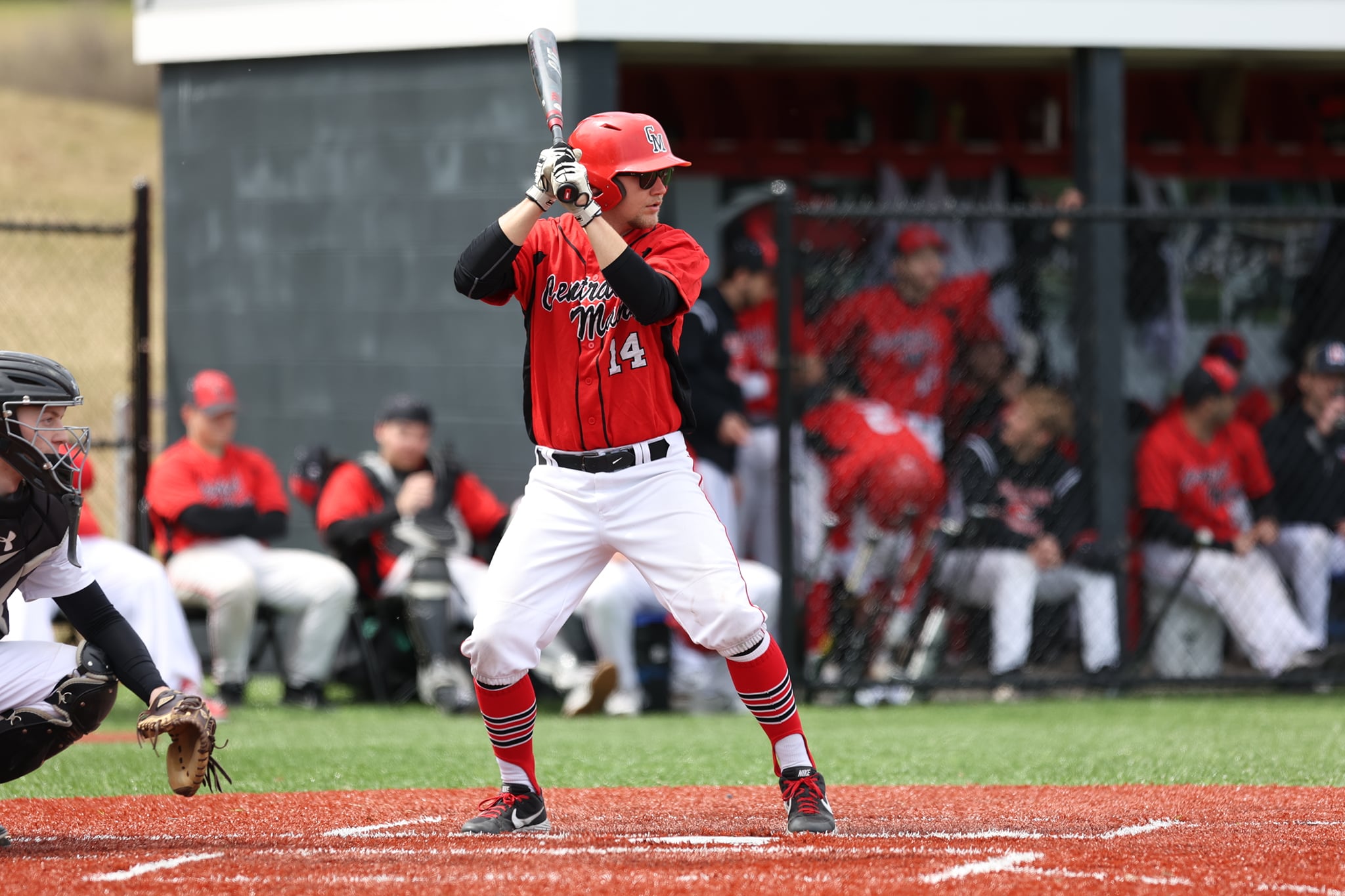 Hunt leads Mustangs past Herons