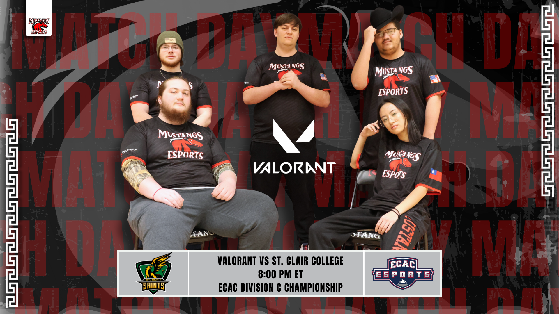 Esports Valorant Team Goes for ECAC Championship