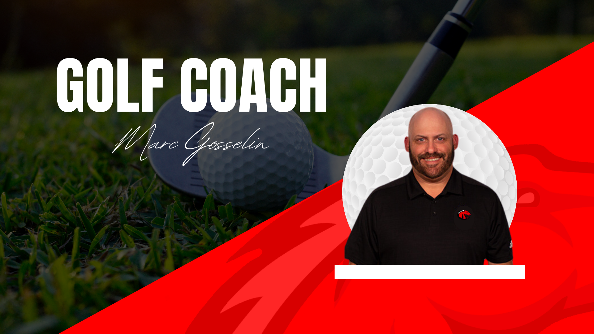 Gosselin Named Golf Coach