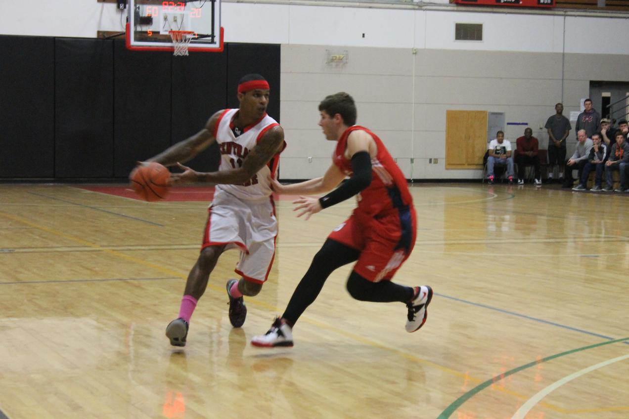 Men's Basketball Wins Wild Game