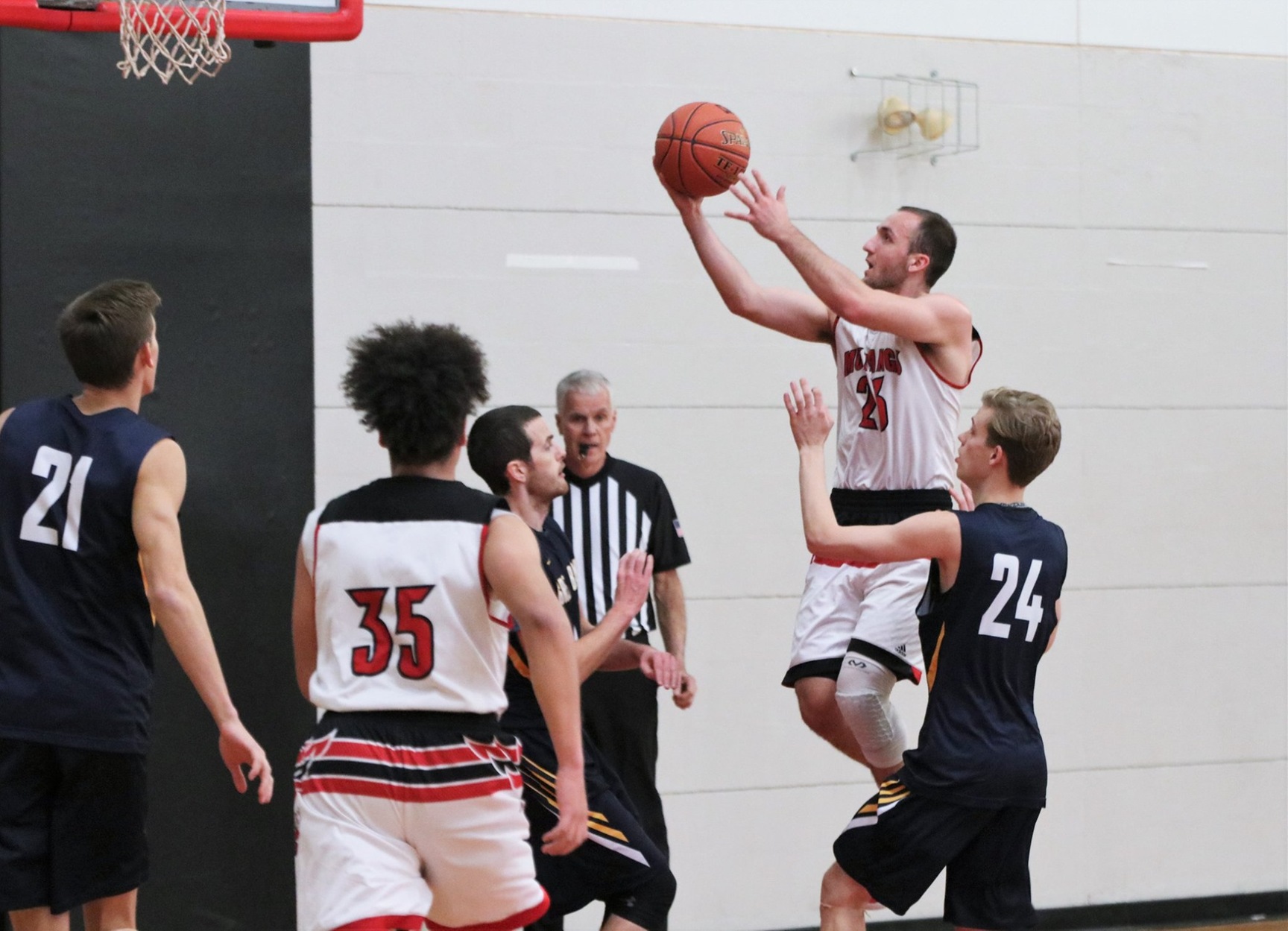 Mustangs Secure First Place with a 65-61 Win Over SMCC