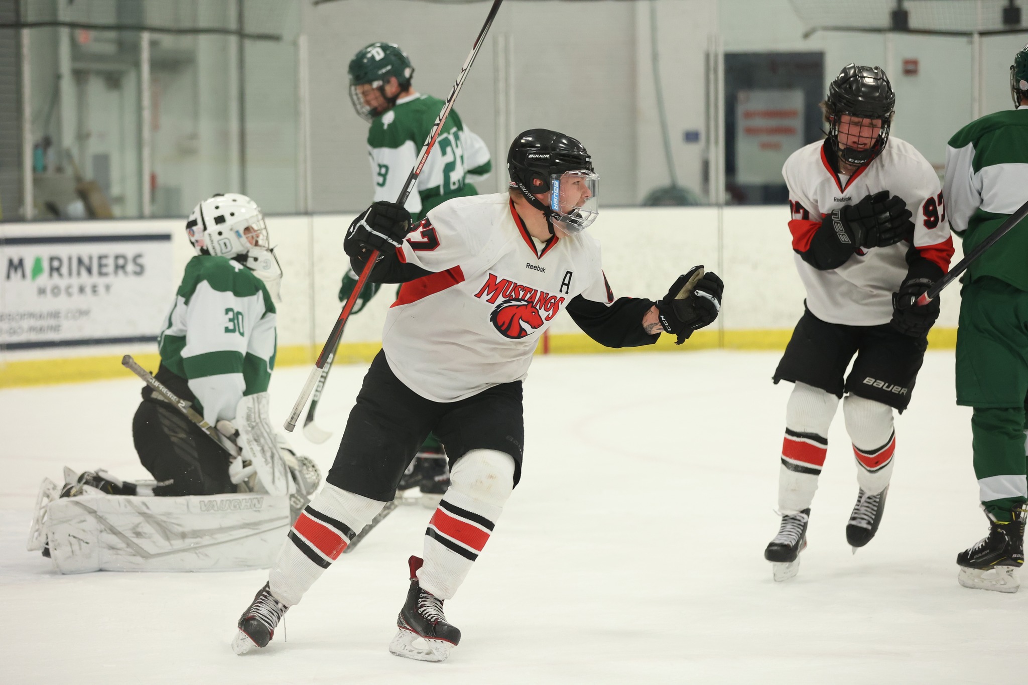 Mustangs Win Crucial Game