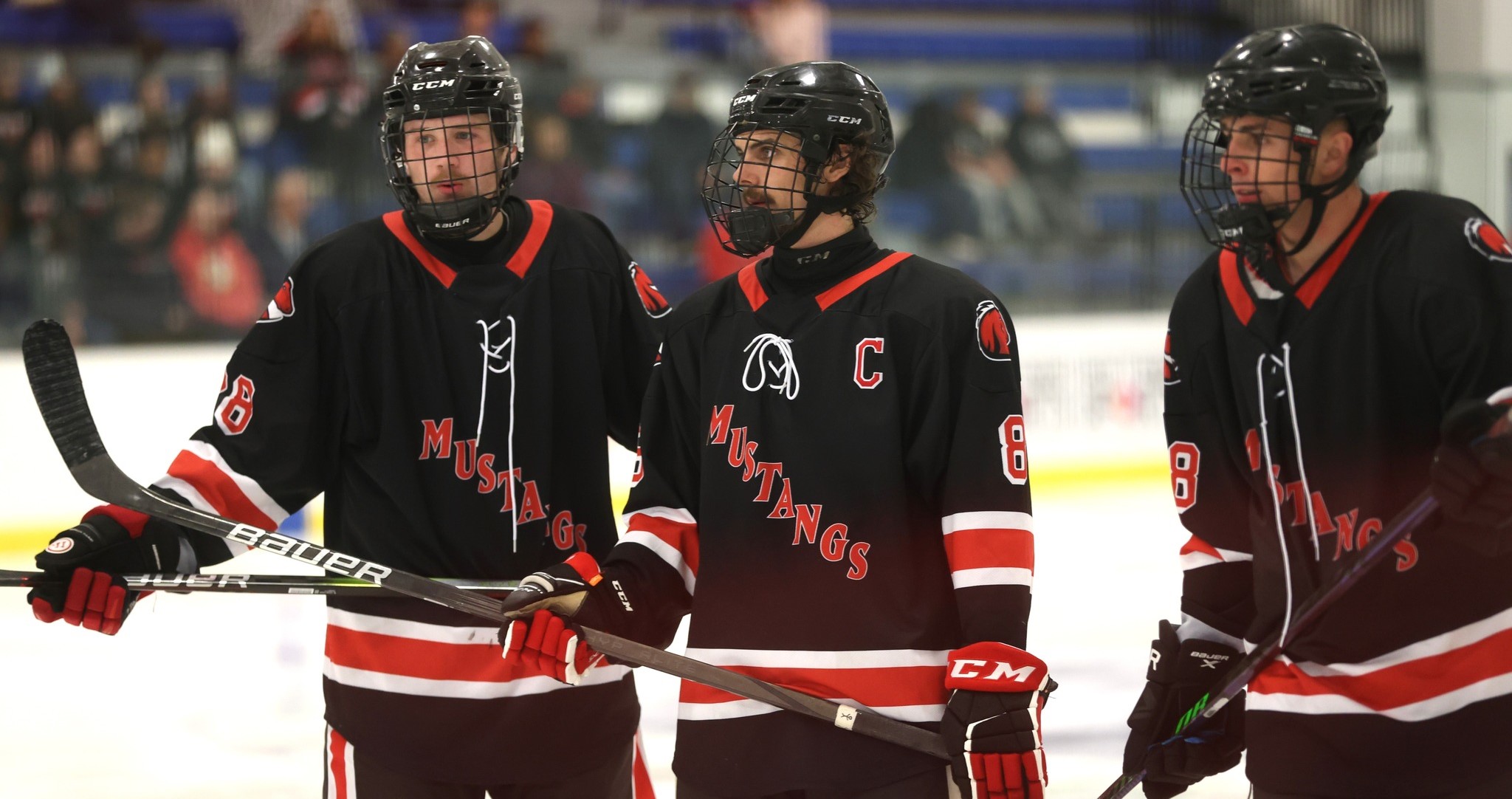 Mustangs Survive Scare from Coast Guard