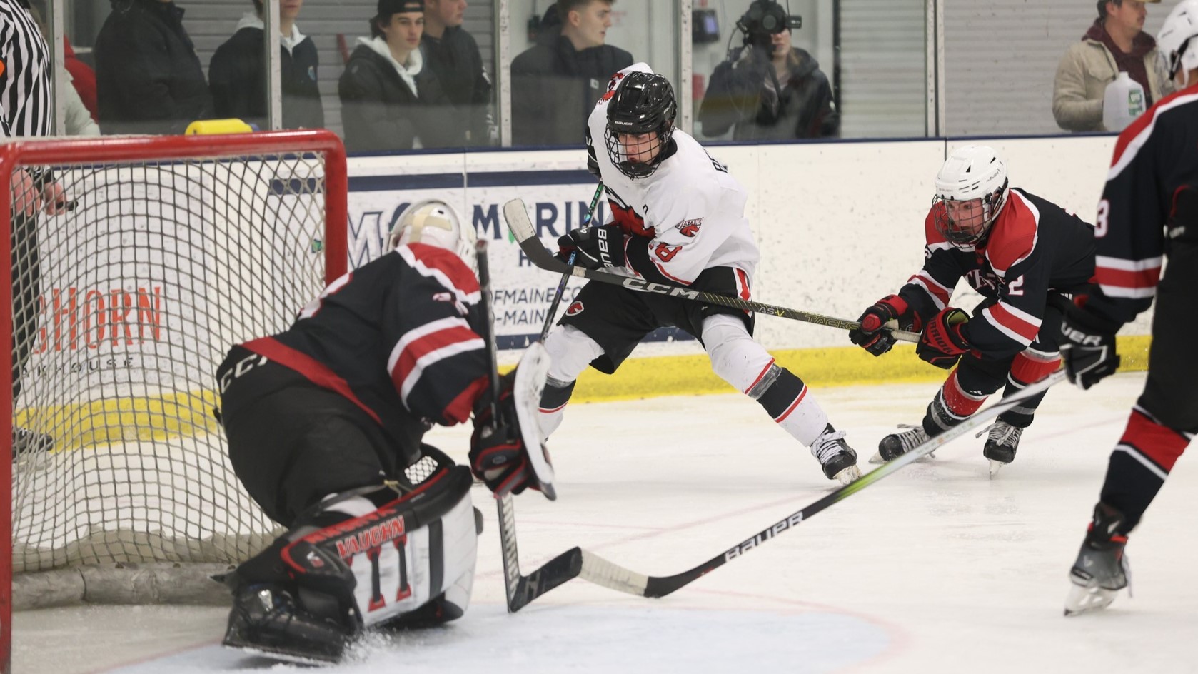Mustangs Topple Terriers In Feisty Affar, 5-3