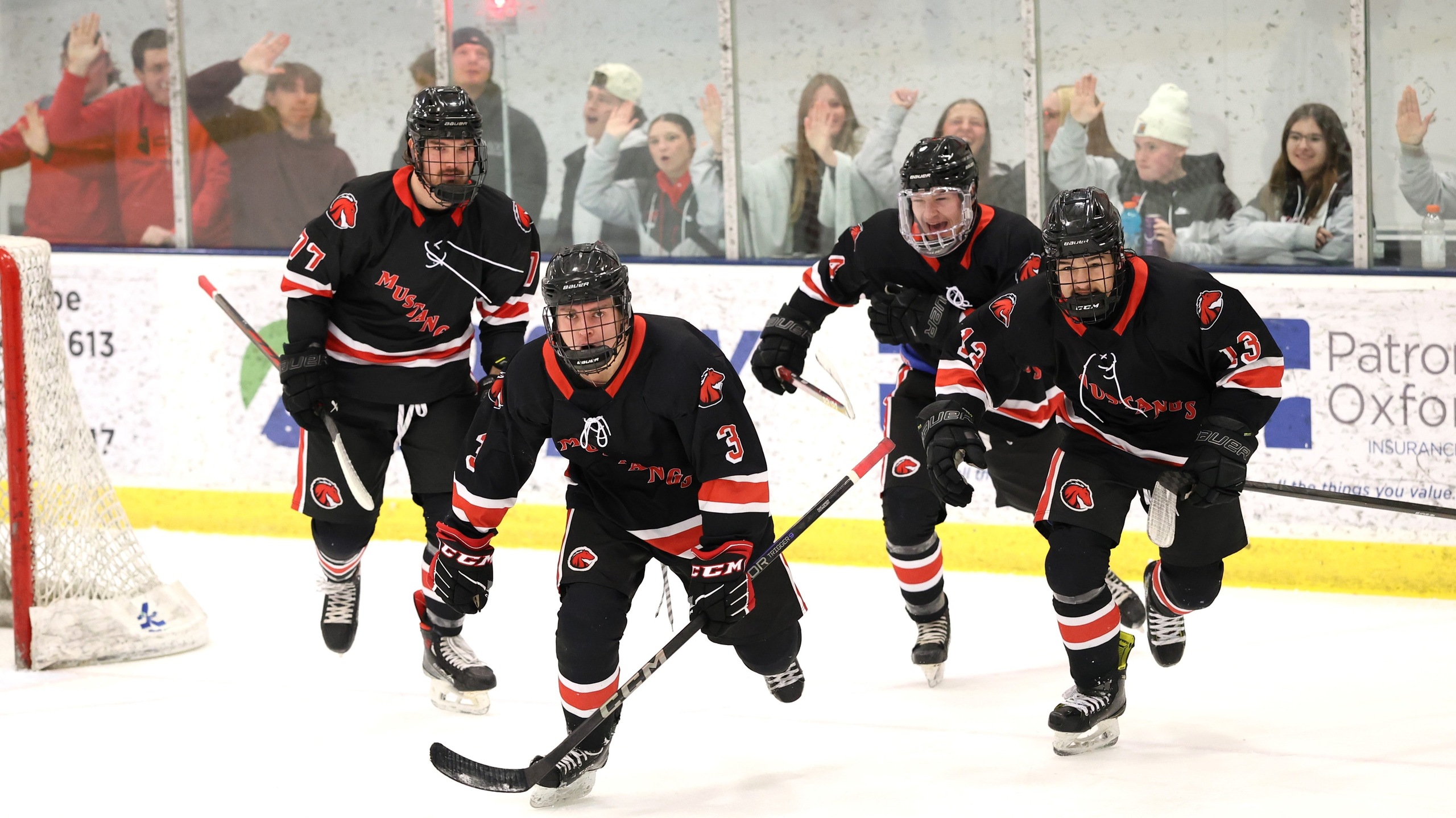 Mustangs Dismantle Dartmouth, Advance to NECHA Semis