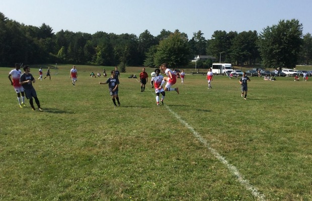 Men's Soccer earns 1st win
