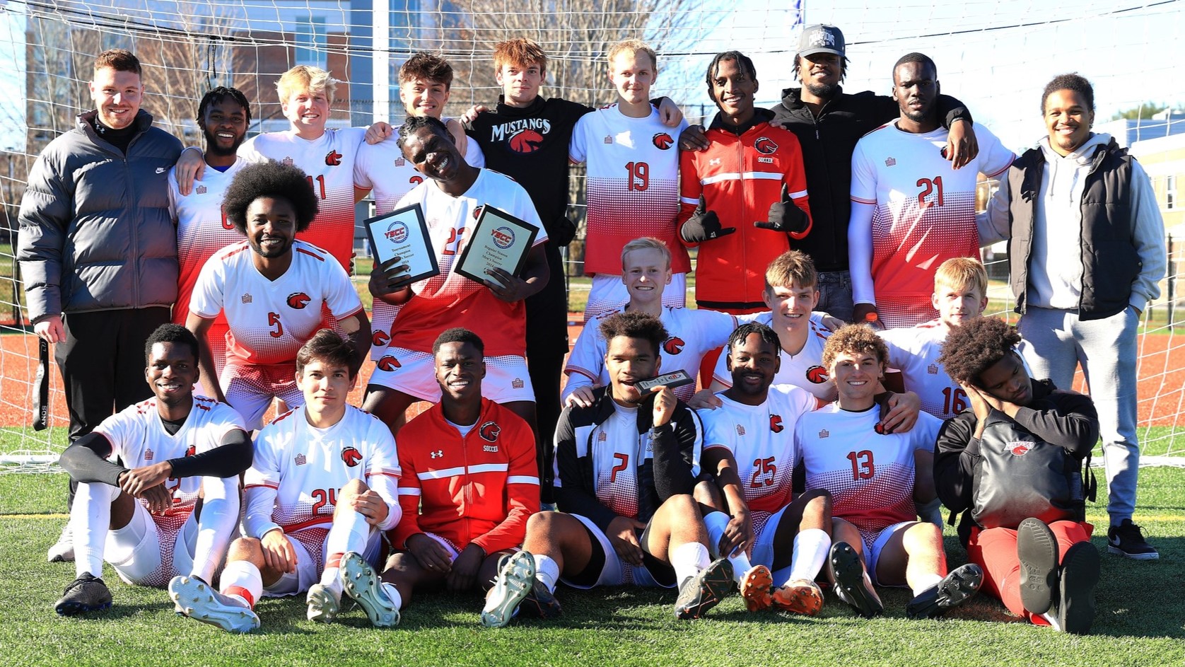 Mustangs Win Men&rsquo;s Soccer YSCC Championship, 5-1 Over PSC