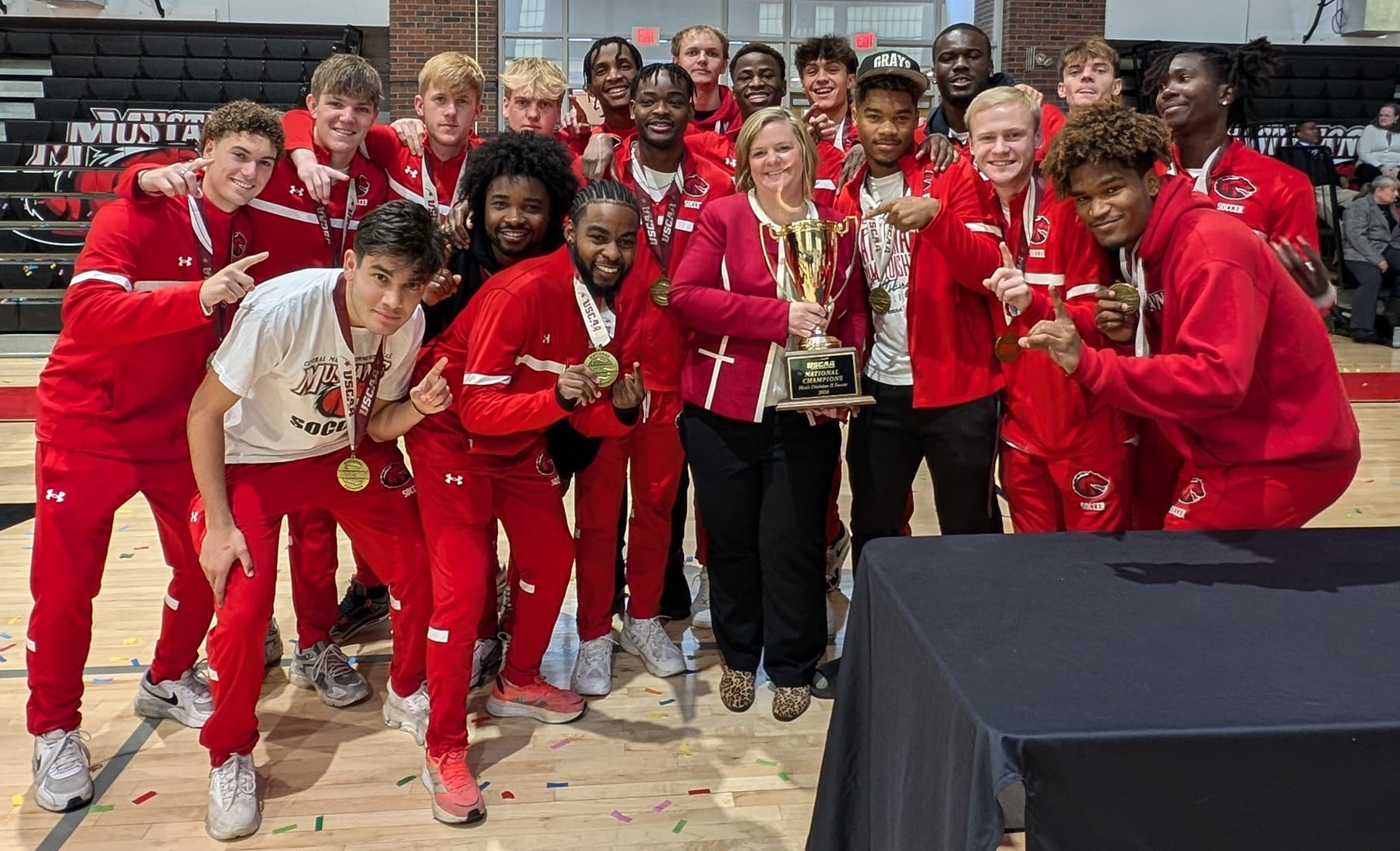 CMCC Celebrates Men&rsquo;s Soccer National Championship