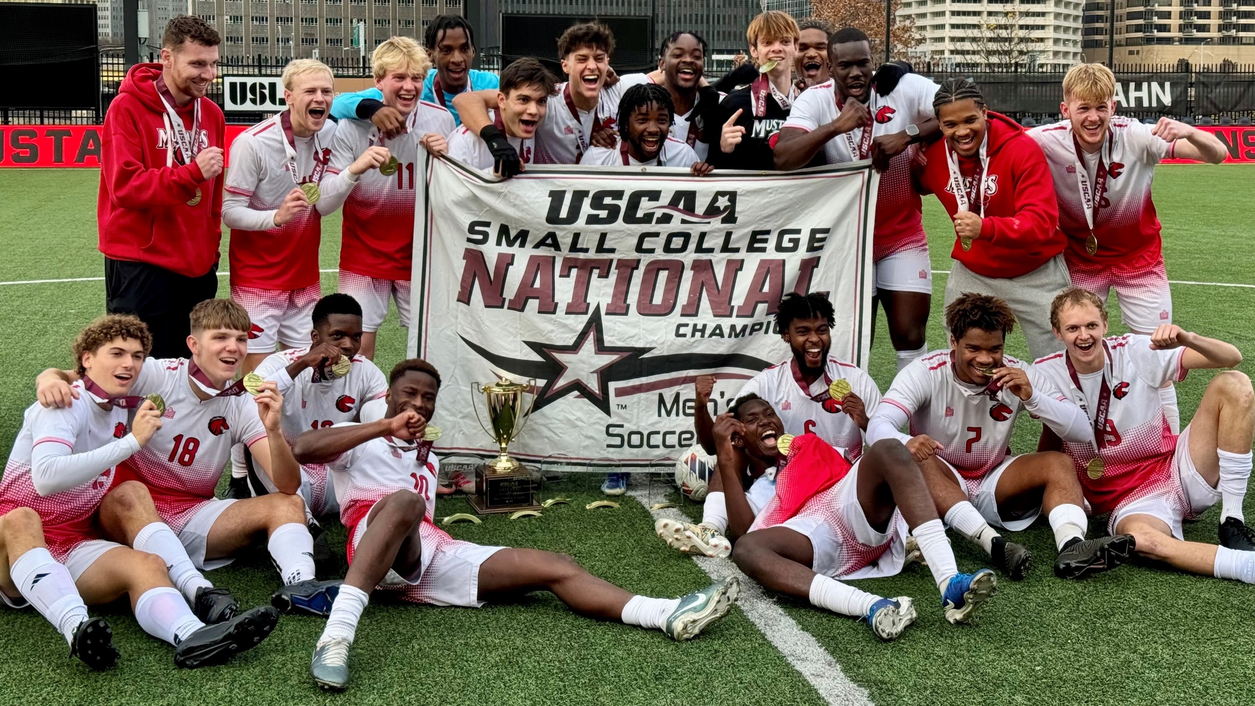 Men&rsquo;s Soccer Wins First National Championship, 7-0