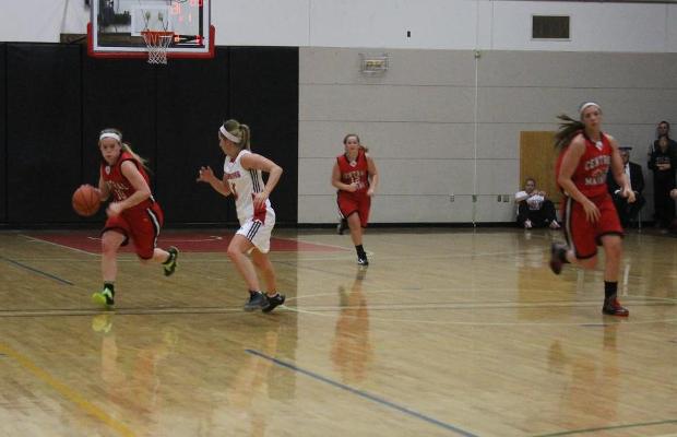 Lady Mustangs Rout Fighting Saints