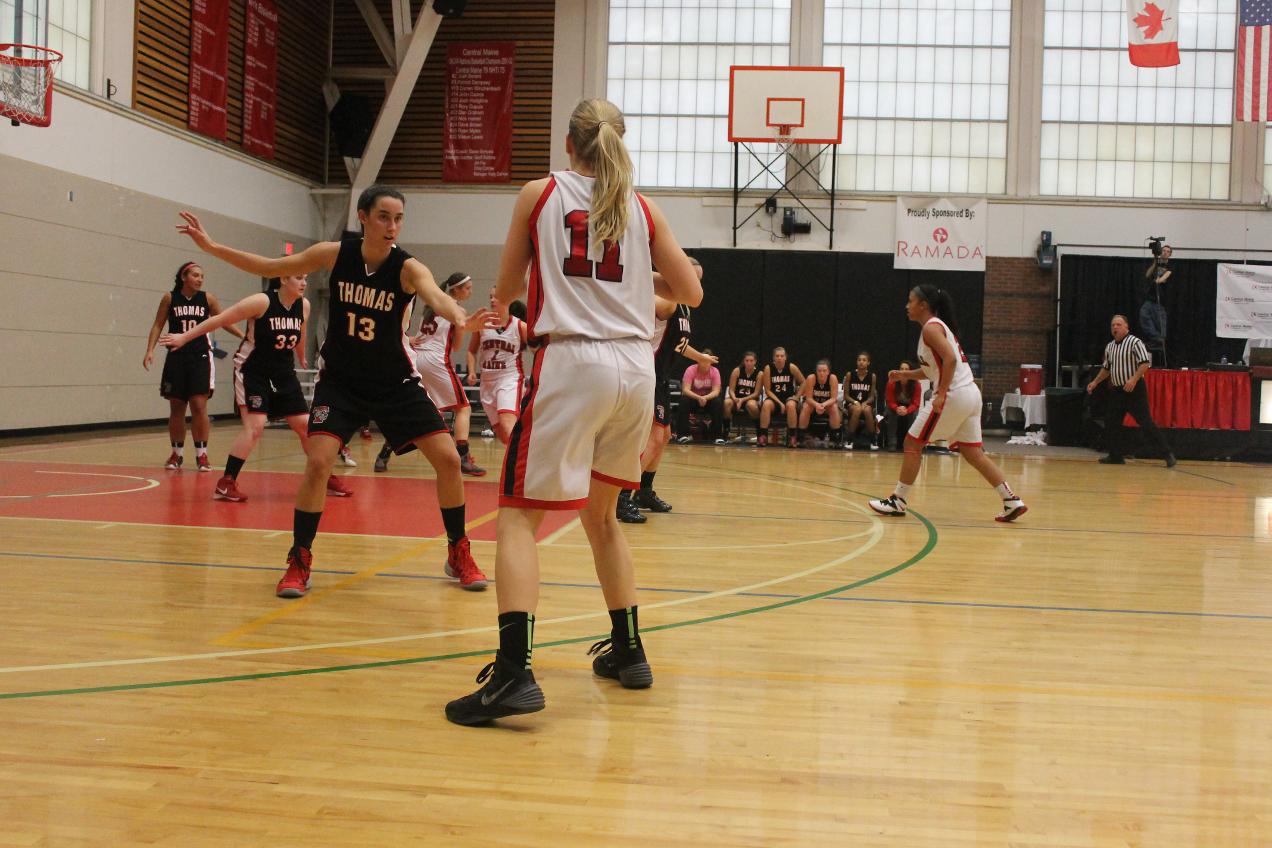 French's Triple-Double Leads Lady Mustangs to Win