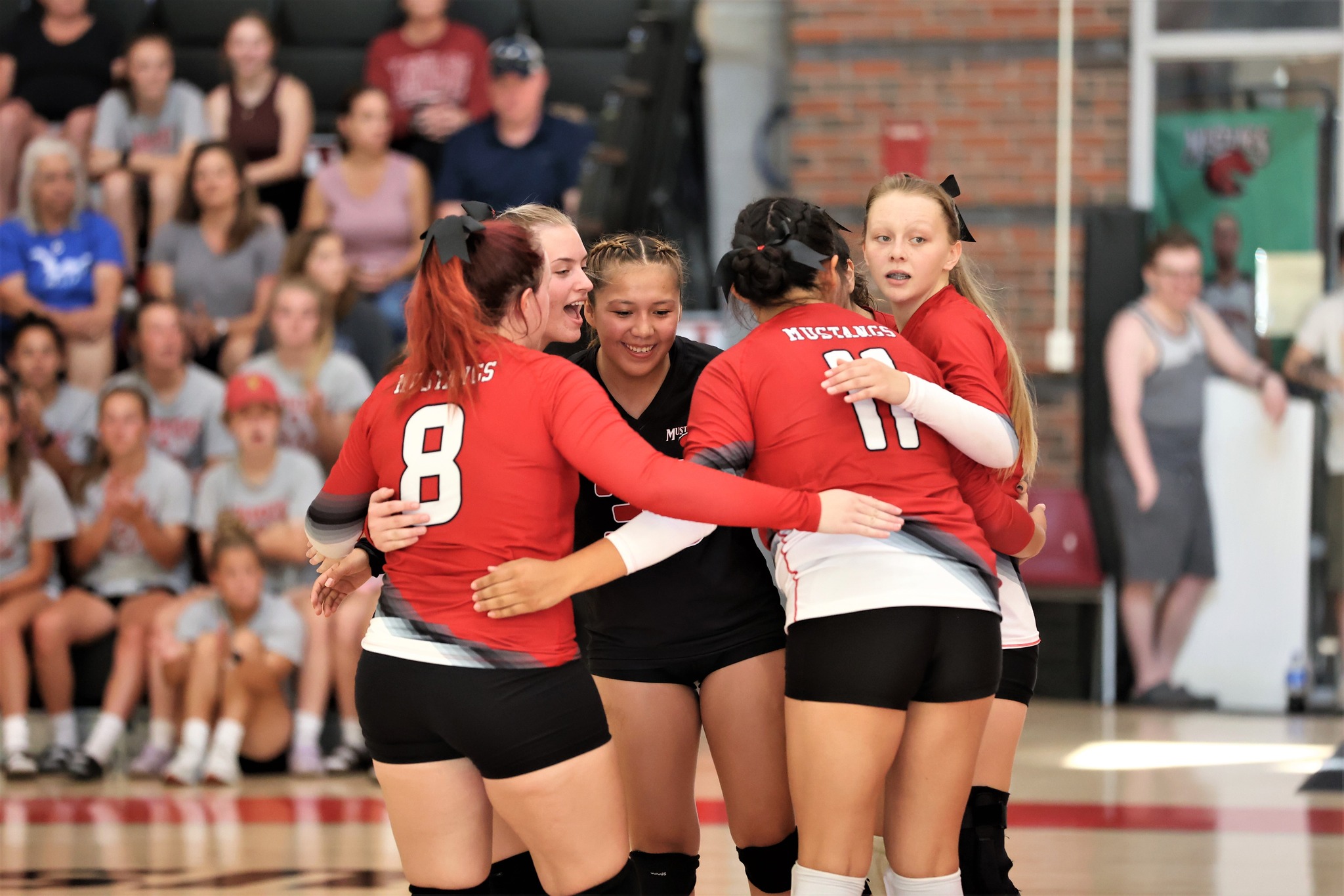 Mustangs Trample NHTI