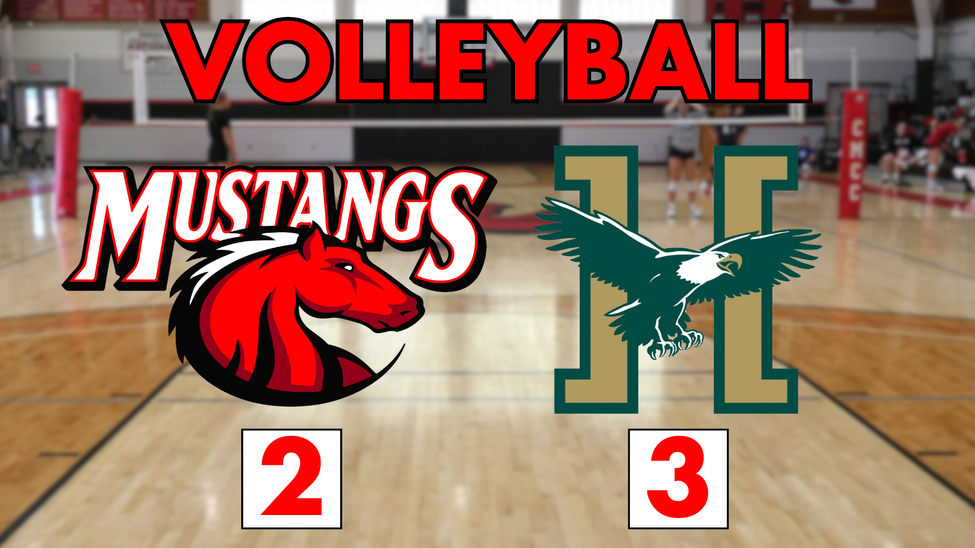 Volleyball Comeback Falls Just Short at Husson